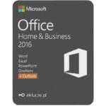 Microsoft Office 2016 dla Użytkowników Domowych i Małych Firm dla Mac - klucz aktywacyjny Office Ma