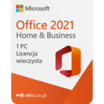 Microsoft Office 2021 dla Użytkowników Domowych i Małych Firm - licencja Office 2021 dla firm