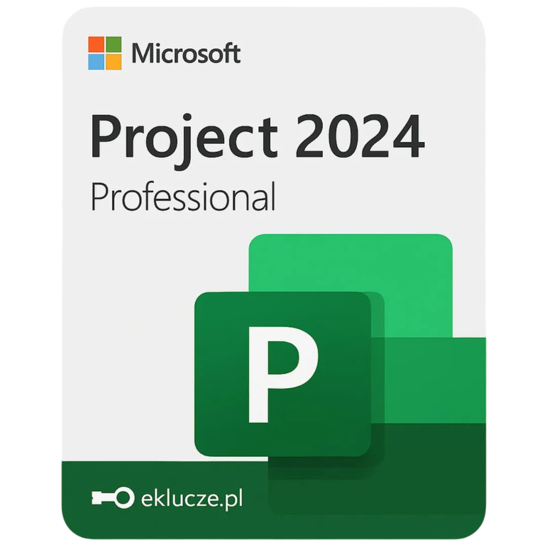 Microsoft Project 2024 Professional - licencja Project 2024 Professional