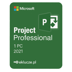Microsoft Project Professional 2021 - licencja Project Professional
