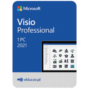 Microsoft Visio Professional 2021 - klucz Visio 2021