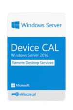 Microsoft Windows Server 2016 RDS 10 Device CAL - licencja RDS 2016 dla 10 urządzeń