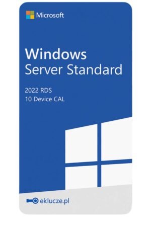 Microsoft Windows Server 2022 RDS 10 Device CAL - licencja RDS 2022 dla 10 urządzeń