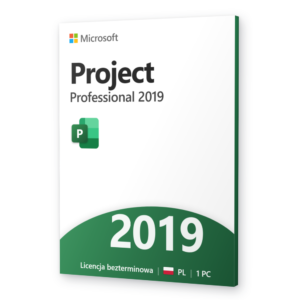 Microsoft Project Professional 2019 - klucz Project 2019