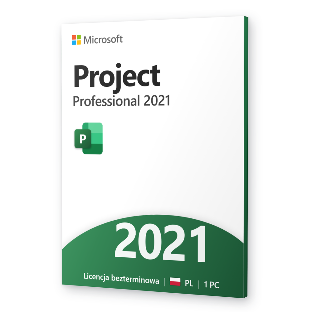 Microsoft Project Professional 2021 - licencja Project Professional