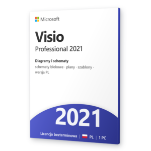 Microsoft Visio Professional 2021 - klucz Visio 2021