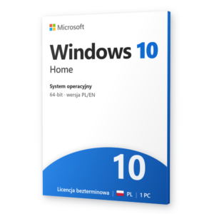 Microsoft Windows 10 Home - klucz produktu Windows 10