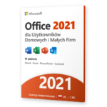 Microsoft Office 2021 dla Użytkowników Domowych i Małych Firm - licencja Office 2021 dla firm