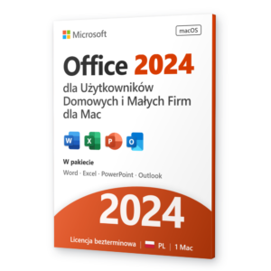 Microsoft Office 2024 Home & Business MAC - licencja Office 2024 dla Mac