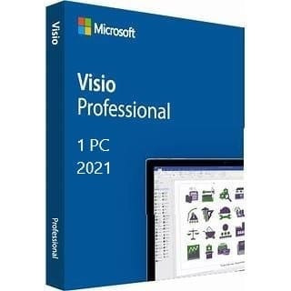 Microsoft Visio Professional 2021 - klucz Visio 2021