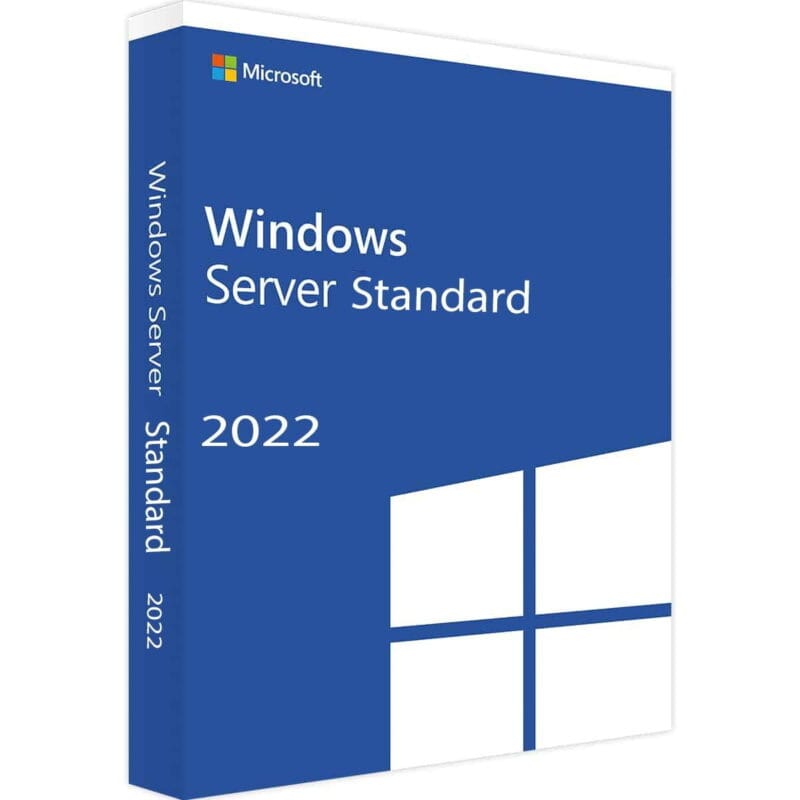 Microsoft Windows Server 2022 Standard 16 Core - klucz Server 2022 Standard 16 rdzeni