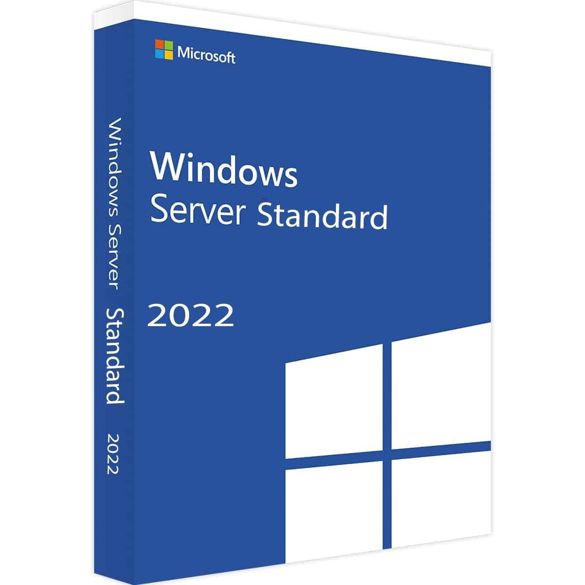 Microsoft Windows Server 2022 Standard 16 Core - klucz Server 2022 Standard 16 rdzeni
