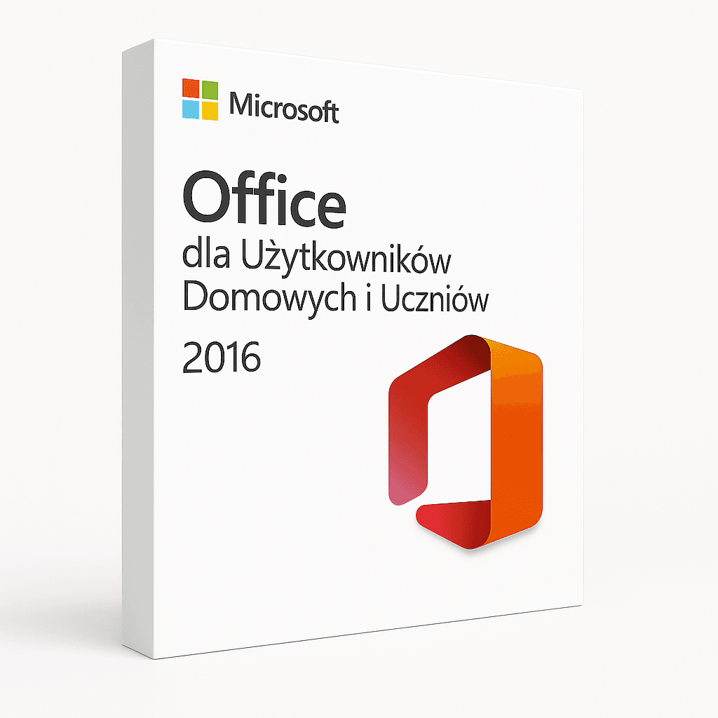 Microsoft Office 2016 dla Użytkowników Domowych i Uczniów
