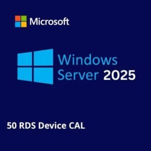 Microsoft Windows Server 2025 RDS 50 Device CAL - licencja RDS 2025 dla 50 urządzeń