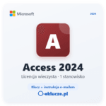 Microsoft Access 2024 - klucz licencyjny, eklucze.pl