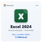 Microsoft Excel 2024 - klucz licencyjny, eklucze.pl