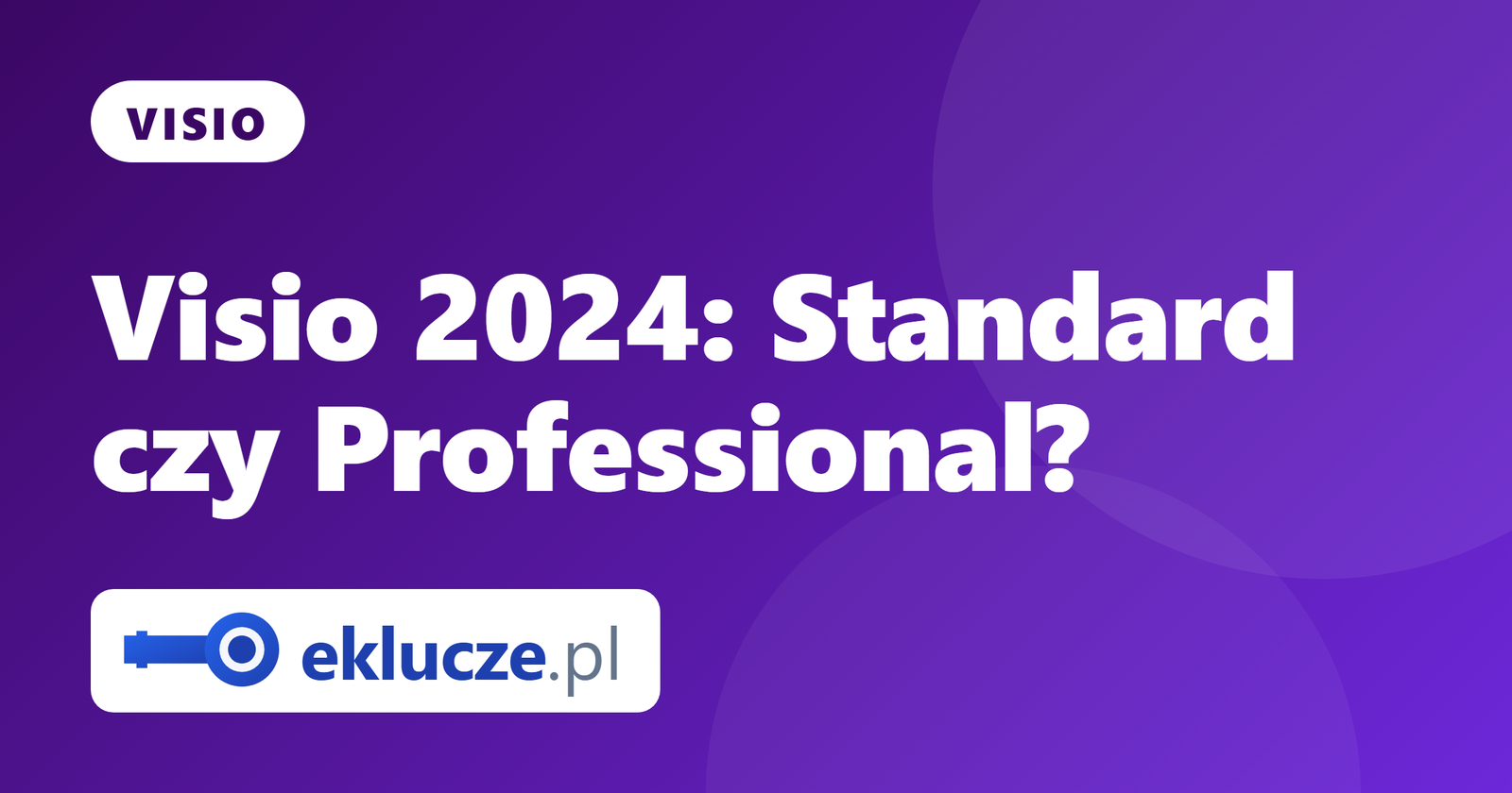 Visio 2024 Standard vs Professional: różnice, funkcje i którą wersję wybrać